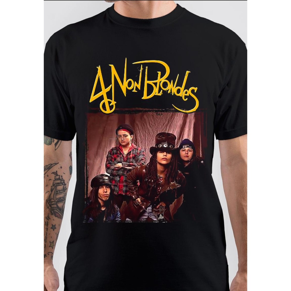 4 Non Blondes Black Shirt